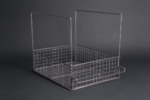 Stainless Steel Basket for Ultrasonic Cleaner | FOR 1-1/2 GAL | 9 x 5 x  3-1/8
