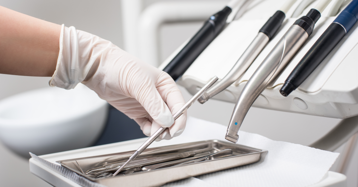 Cleaning dental tools